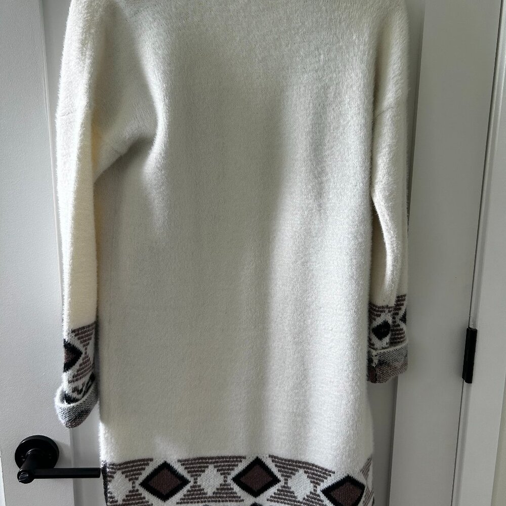 Rachel Zoe Boho Long Sweater Sz M - Soft Angora Mix